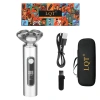 Máy cạo râu điện nam LQT - Đầu lưỡi từ tính xoay 3D, sạc USB, khô ướt, du lịch, quà Ngày Cha 10