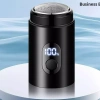 Máy cạo râu điện ướt khô sạc USB, chống nước, mini màn hình kỹ thuật số du lịch tiện 9
