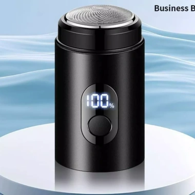 Máy cạo râu điện ướt khô sạc USB, chống nước, mini màn hình kỹ thuật số du lịch tiện 9