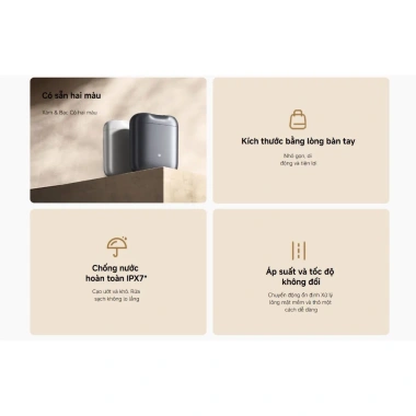Máy cạo râu điện Xiaomi S200 chính hãng - Đầu siêu mịn, bảo hành 12 tháng, giảm giá còn 720.000đ 3 Máy cạo râu điện Xiaomi S200 chính hãng - Đầu siêu mịn, bảo hành 12 tháng, giảm giá còn 720.000đ 3