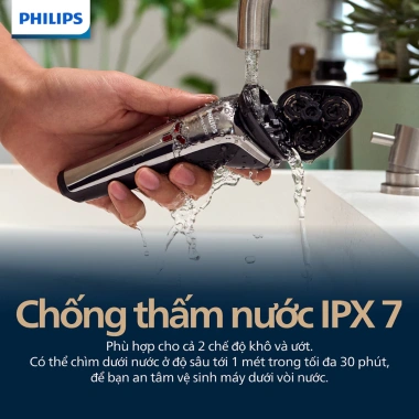 Máy Cạo Râu Du Lịch Cầm Tay Philips S1.103/02 - Êm Ái, Dễ Dàng, Bảo Hành 24 Tháng