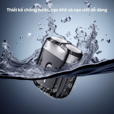Máy cạo râu Enchen Mini 6 lưỡi dao kép mỏng, chống nước IPX, pin 2 tháng, BH 12 tháng - 373.500₫