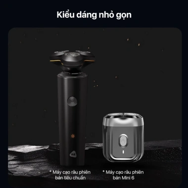Máy cạo râu Enchen Mini 6 lưỡi dao kép mỏng, chống nước IPX, pin 2 tháng, BH 12 tháng - 373.500₫