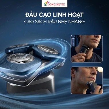 Máy cạo râu khô ướt Philips Series 7.000 S7.886/50 - Độ chính xác cao, pin lâu, giá chỉ 5.490.000 VND 4