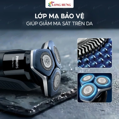 Máy cạo râu khô ướt Philips Series 7.000 S7.886/50 - Độ chính xác cao, pin lâu, giá chỉ 5.490.000 VND 6