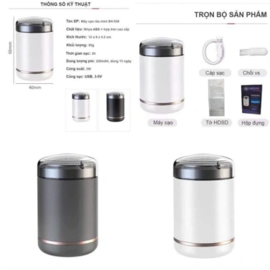 Máy cạo râu mini Nhật Bản SH-588 - Nhỏ gọn, đa năng, pin mạnh, chỉ 98.000đ
