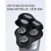 Máy Cạo Râu Nam Shaver 9D, Tỉa Lông Mũi, 3 Lưỡi Dao Kép, Chống Nước Tuệ Minh 110k 7
