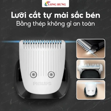 Máy cạo râu Philips Beard Trimmer 3.000 Series BT3.617/15 - Độ chính xác cao, pin lâu, giảm giá 899.000₫