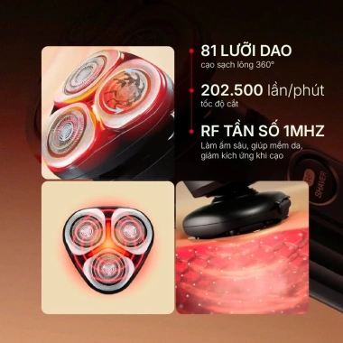 Máy cạo râu YA‑MAN Hot SHAVE Skin PRO – Tăng collagen, chống lão hóa, giảm còn 16 triệu
