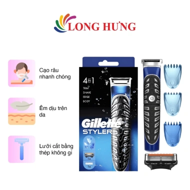 Máy cạo tỉa râu Gillette Styler 4 in 1 - 4 chức năng, giá 849.000 VNĐ