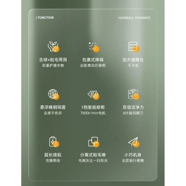 Máy cạo vải 2.024 HJYY - Loại bỏ xơ vải áo len, quần áo tại nhà, không làm hỏng 5 Máy cạo vải 2.024 HJYY - Loại bỏ xơ vải áo len, quần áo tại nhà, không làm hỏng 5