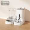 Máy cấp nước tự động cho thú cưng thép không gỉ không cắm – Đài phun cho chó mèo 10