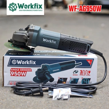 Máy cắt cầm tay WORKFIX WF-AG950W 950W - Tốc độ 11k v/p, đồng 100% - 524.000 VND
