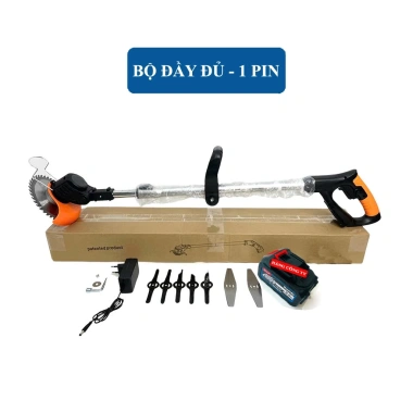 Máy cắt cỏ pin 1.800W lõi đồng, công suất cao, giảm giá 338.000₫
