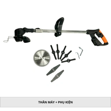 Máy cắt cỏ pin Hitachi - Máy phát cỏ cầm tay tặng bộ 8 lưỡi cắt, giá 335.000 VND 10