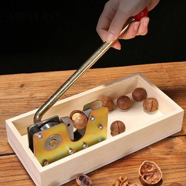 Máy cắt hạt dẻ đa năng, chống gỉ - Dụng cụ bóc vỏ, gọt vỏ macadamia, óc chó, tiện ích nhà bếp 3 Máy cắt hạt dẻ đa năng, chống gỉ - Dụng cụ bóc vỏ, gọt vỏ macadamia, óc chó, tiện ích nhà bếp 3