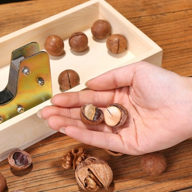 Máy cắt hạt dẻ đa năng, dụng cụ bóc vỏ chống gỉ - Macadamia Nut Tiện ích nhà bếp, giảm còn 229.900₫