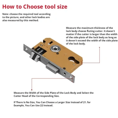Máy cắt rãnh khóa cửa gỗ AHYS - Thép vonfram CNC, Shank 10mm, Định tuyến sạch đáy 16-30mm, Giá ưu đãi 93.500₫
