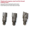 Máy cắt rãnh khóa cửa gỗ AHYS - Thép vonfram CNC, Shank 10mm, Định tuyến sạch đáy 16-30mm, Giá ưu đãi 93.500₫ 8