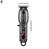 Máy cắt tóc nam low noise, tông đơ kỹ thuật số, dùng tại nhà, tạo kiểu nhanh, giá 110k 3