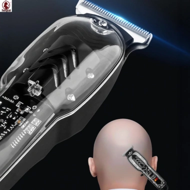 Máy cắt tóc nam low noise, tông đơ kỹ thuật số, dùng tại nhà, tạo kiểu nhanh, giá 110k