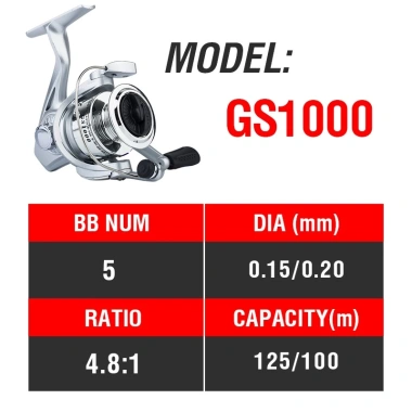 Máy Câu Cá Nước Ngọt 5.2 - Tốc độ cao, drag 7kg, giá ưu đãi 129.564 VND 10