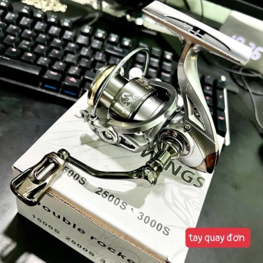 Máy Câu Cá Wings S2.500 S3.000 Lure Kim Loại Quay Cân Bằng Tải 10kg Giá 243k
