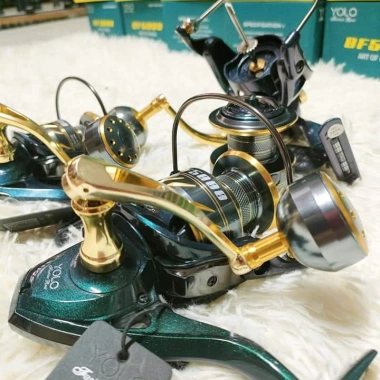 Máy Câu Cá YOLO BF Kim Loại Tay Quay Độ Câu Cá Khủng Giá 290.000 Giảm Sốc 6