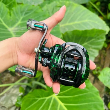 Máy câu lure Yomoshio EQ ngang nhập khẩu - Thiết kế đẹp, giá chỉ 259.000 VND