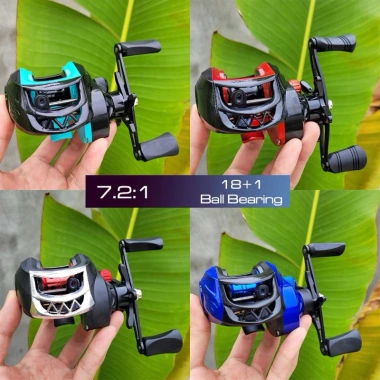 Máy Câu Ngang và Lure Giá Rẻ cho Học Sinh - Đầy Đủ Màu Sắc Tay Trái Tay Phải - vufishing 29.000 VND