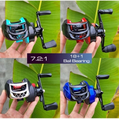 Máy Câu Ngang và Lure Giá Rẻ cho Học Sinh - Đầy Đủ Màu Sắc Tay Trái Tay Phải - vufishing 29.000 VND