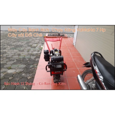 Máy cày bánh xích 7HP lưỡi cày chạy xăng - Giảm giá tại Nam Định, chỉ 13,75 triệu