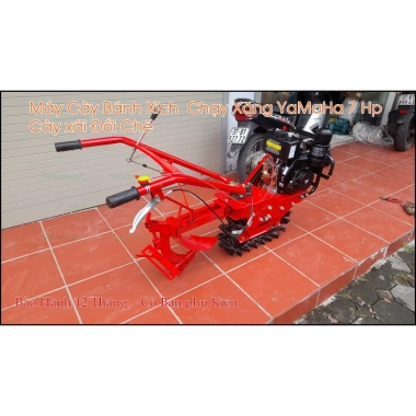 Máy cày bánh xích 7HP lưỡi cày chạy xăng - Giảm giá tại Nam Định, chỉ 13,75 triệu