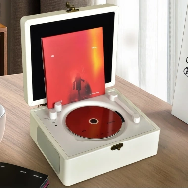 Máy CD Bluetooth Di Động Âm Thanh Sống Động, Đèn LED & Sạc Pin – Quà Tặng 999k 4 Máy CD Bluetooth Di Động Âm Thanh Sống Động, Đèn LED & Sạc Pin – Quà Tặng 999k 4