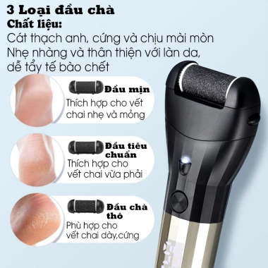 Máy chà chân JUSUKE Pro - Động cơ mạnh mẽ, chà sạch nhanh, dễ dùng, bảo hành 1 năm, giá 249k