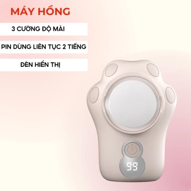 Máy Chà Gót Chân DELADEP Tự Động - Mài Gót Mịn, Tẩy Da Chết, Tặng 3 Đầu Mài - 179.000₫ 10