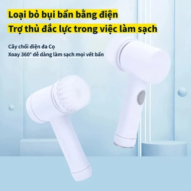 Máy chà rửa điện cầm tay tự động, sạch kính, bếp, giày dép - Giá chỉ 52.000₫ 2