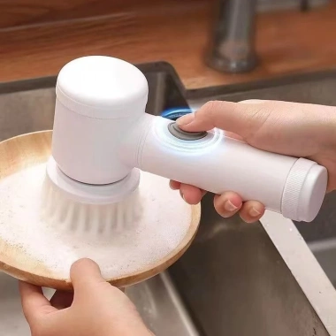 Máy chà rửa điện cầm tay tự động, sạch kính, bếp, giày dép - Giá chỉ 52.000₫ 3