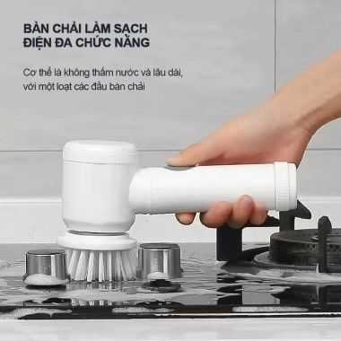 Máy chà rửa điện cầm tay tự động, sạch kính, bếp, giày dép - Giá chỉ 52.000₫ 7