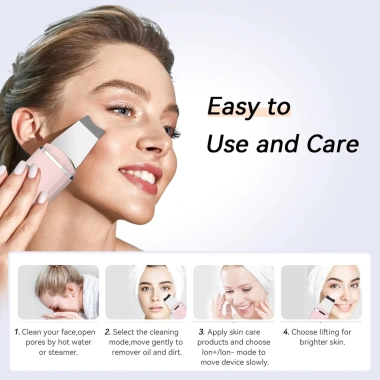 Máy chà sàn da siêu âm ANLAN làm sạch sâu, nâng cơ, xẻng lột Limpiador, 317.430₫