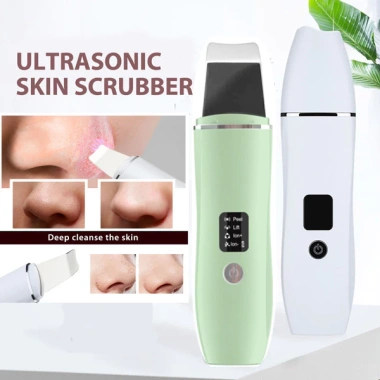 Máy chà sàn da siêu âm Rung - Loại bỏ lỗ chân lông, Xẻng mặt, Đầu trắng, Cavitation Peeling chỉ 265.449₫