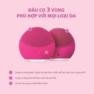 Máy chăm sóc da mặt rung tần số cao CSSD190 Claudia - Sạch sâu, thư giãn, 270k