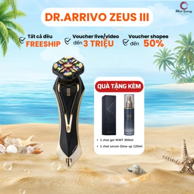Máy chăm sóc da nâng cơ Dr. Arrivo The Zeus 3 – Made in Japan, giảm giá 28,5 triệu 2