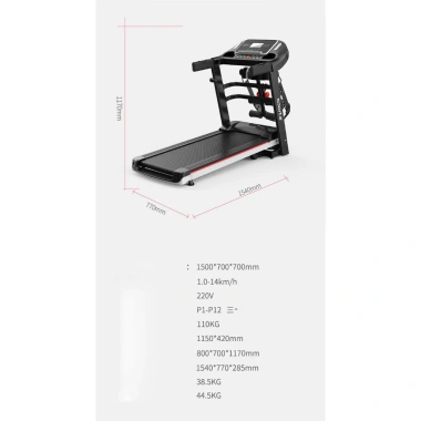 Máy chạy bộ A7 AB SPORT 3.5 HP tốc độ 1‑14 km/h, bảo hành 5 năm, giá 2,745,500₫