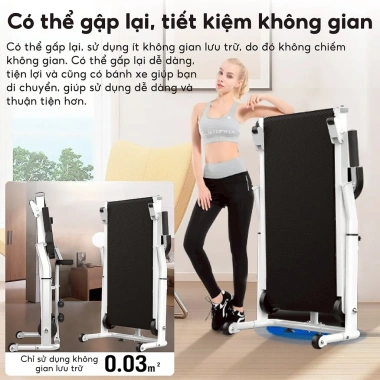 Máy chạy bộ CƠ 5 in 1 SH‑S306 Treadmill 2.021 đa năng, kèm đĩa xoay eo 360 độ - 2.099.000 VND