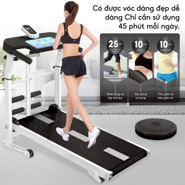 Máy chạy bộ CƠ 5 in 1 SH‑S306 Treadmill 2.021 đa năng, kèm đĩa xoay eo 360 độ - 2.099.000 VND 7 Máy chạy bộ CƠ 5 in 1 SH‑S306 Treadmill 2.021 đa năng, kèm đĩa xoay eo 360 độ - 2.099.000 VND 7
