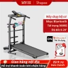 Máy chạy bộ cơ gấp gọn, đệm đi bộ, độ dốc điều chỉnh, Bluetooth, âm nhạc, giá 1.799.000₫