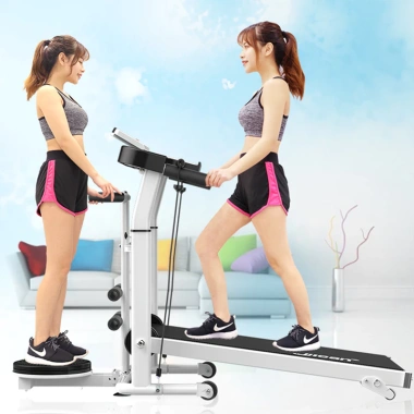 Máy chạy bộ đa năng cho trẻ, xoay tập bụng, chiều cao điều chỉnh – 2.449.000₫