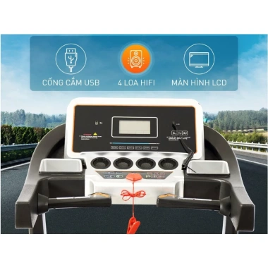 Máy chạy bộ đa năng Fujisuma FJ-668 + Osaky OS-900D nâng cấp 3.5 tốc độ 16km/h - Giá ưu đãi 12,255,000₫
