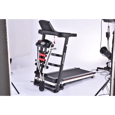 Máy chạy bộ điện đa năng A7S 3.0HP - Đai massage, tạ tay, bảo hành 5 năm, video, hình thật - Giá 5.35 triệu